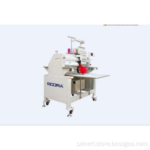 cloth Tubular single head computerised embroidery machine ,